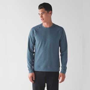 SOLD: Men’s Lululemon Athletica Blue Slitstream Long Sleeve Crew Pullover Shirt